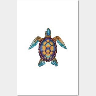 Sea Turtle Posters and Art